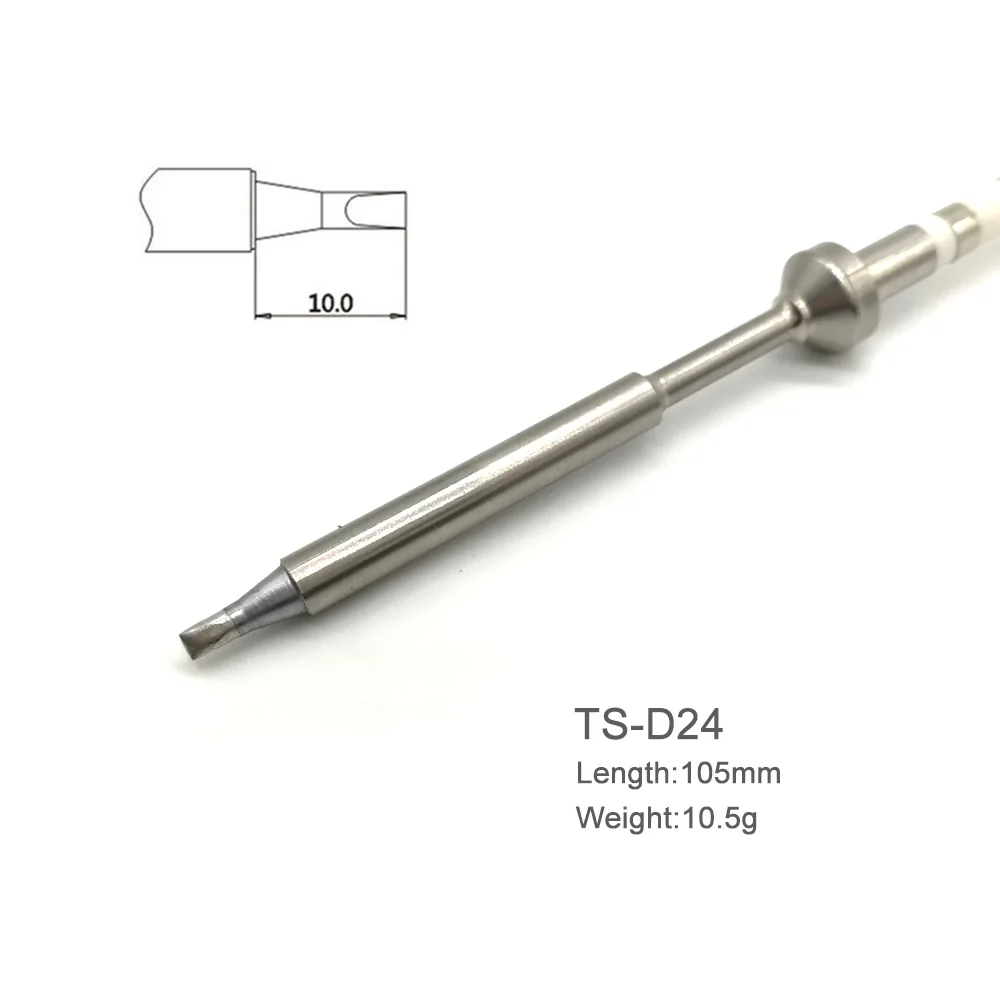 1 шт. TS-D24 TS100 Электрический паяльник наконечник 65 Вт Цифровой сменный наконечник сварочные инструменты для ЖК-Мини паяльная станция