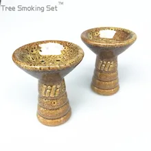 1 шт. lili бренд кальян чаша мраморная Поверхность процесс кальяна manguera аксессуары положить курительный табак наргиле aksesuarlar oduman