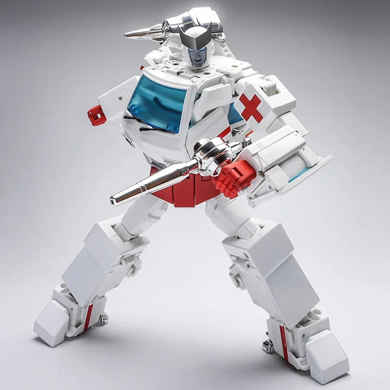 G1 трансформация Ironhide трещотка негабаритный MPP30 игрушка машина скорой помощи whitdrop