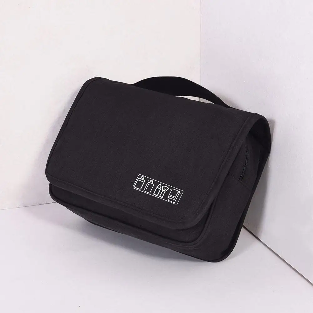 DSstyles Travel Storage Bags Cosmetics Bag Container Foldable Organizer Waterproof Makeup Bag with Hook