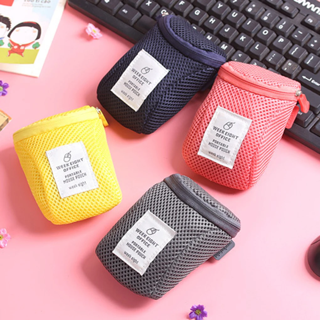 المحمولة القرص الصلب حقيبة حمل كابل يو اس بي ذاكرة بطاقة شاحن HDD الحقيبة حقيبة التخزين