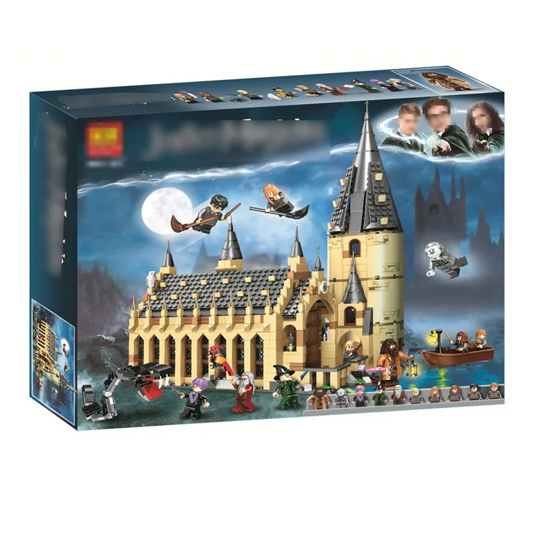 Leg harry potter 75954 Hogwarts castle set figure playmobil Building Blocks Bricks DIY Toys Compatible with Legoings 16052