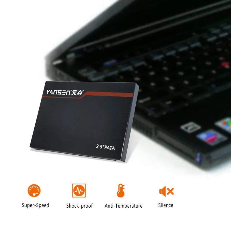 Kingspec 2,5 дюймов PATA 44pin IDE hd ssd 16 ГБ 32 ГБ 64 Гб 128 ГБ 4C TLC твердотельный диск флэш-накопитель IDE для ноутбука