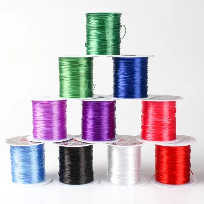 

10M/Roll 0.6mm Elastic Cord Thread Beading Line Strong Crystal String Cord Necklace Bracelet DIY Craft Jewellery Making