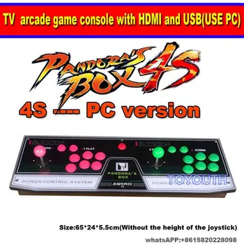 

Newest Pandora box 4s plus 986/ 815/680 game console arcade game control panel for TV