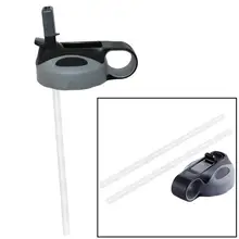 Quevinal 50 шт. Горячая крышка с соломинкой подходит для 18 унций/32 унций/40 унций/64 унций широкий рот из нержавеющей стали Вакуумная Изолированная бутылка для воды BPA-free