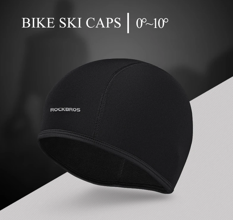 ROCKBROS ветрозащитная велосипедная Кепка gorra ciclismo Зимняя Термальная Лыжная Шапка Бандана ciclismo Велосипедное снаряжение уличная теплая велосипедная шапка