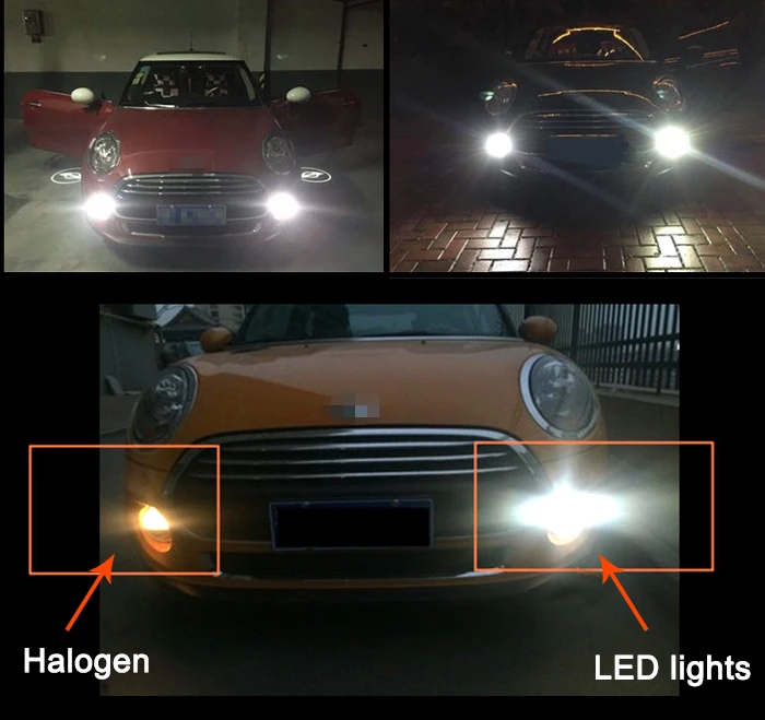 2x PSX24W светодиодный лампы Габаритные огни DRL для F55 F56 F54 F57 F60 2014 +|mini cooper s led|drl led