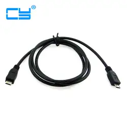 Стандартный 5 основных USB линия Micro USB 5pin мужчина к Micro USB 5pin Мужской дата кабель зарядного устройства Разъем 30 см /1ft 100 см/3ft