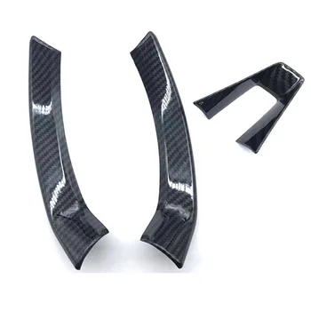 

Carbon Fiber Style 3Pcs Car Steering Wheel Frame Strips Cover Trim Styling For Alfa Romeo Stelvio Giulia 2017 Moulding Accessory