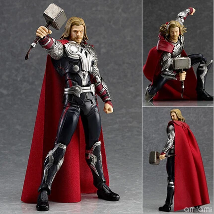 NEW hot 16cm avengers Super hero thor movable action figure toys collection christmas toy doll with box