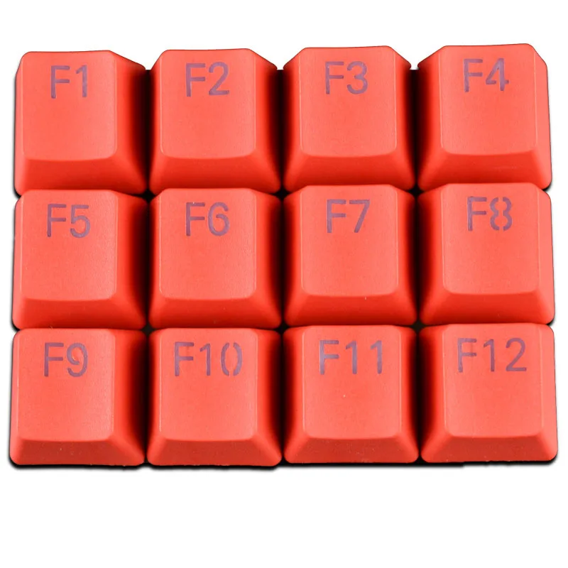 Колпачки для клавиш с подсветкой PBT F1 ~ F12 12 в комплекте колпачки Cherry MX колпачками