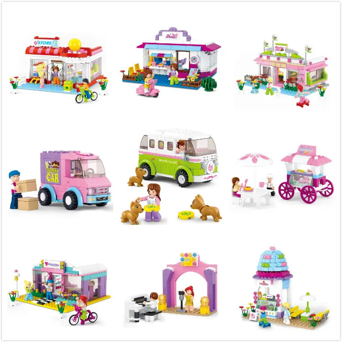 

Sluban Building Blocks Compatible with Lego B0520-0536 Models Building Kits Blocks Toys Hobbies For Chlidren