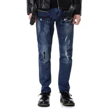 Men's jeans Famous Brand Fashion Designer Jeans Men Straight Fashion casual Mens Hole Jeans Cotton High quality men's trousers Men's jeans Famous Brand Fashion Designer Jeans Men Straight Fashion casual Mens Hole Jeans Cotton High quality men's trousers