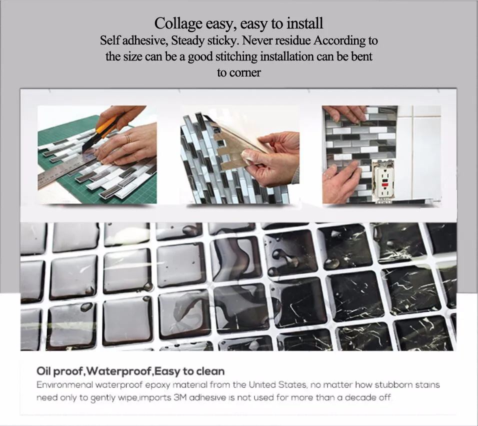 Peel and stick tile