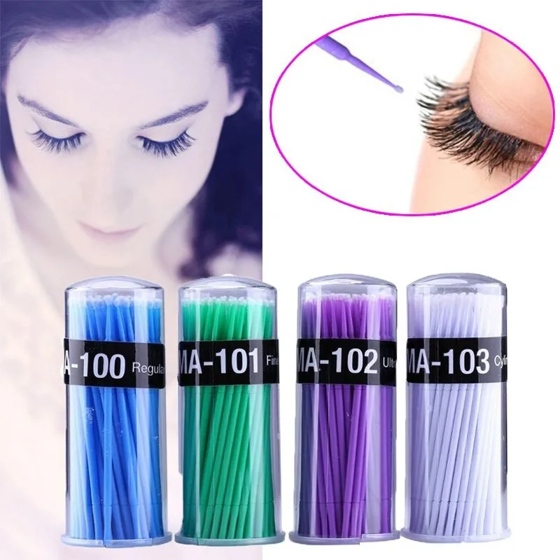 100pcs-Micro-Disposable-Makeup-Brushes-Mascara-Make-up-Brushes-Cotton-Eyelash-Extension-Mini-Individual-Applicators-Durable