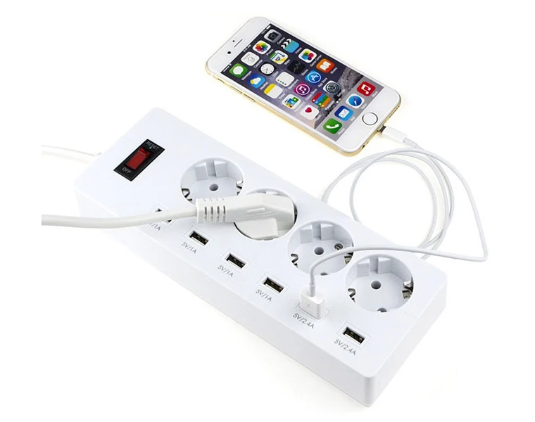 Power strip with usb