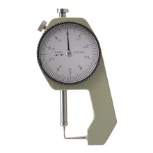 Цифровой толщиномер микрометр 0-20 мм 0,1 мм металлический микрон тестер резиновая бумага кожа измерители ширины инструменты