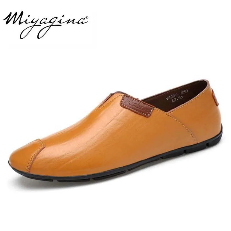 

Spring Summer Breathable Moccasins Men Loafers Shoes Male Flats Genuine Leather Casual Shoes Walking Driver Footwear 2018