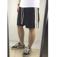 Высокое качество Лидер продаж для мужчин летние модные шорты повседневное талии мотобрюки шорты для женщин Винтаж хип хоп Уличная черны