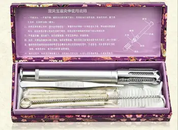 

warm moxibustion massage rolling stick facial/body massage moxa device with moxa rod