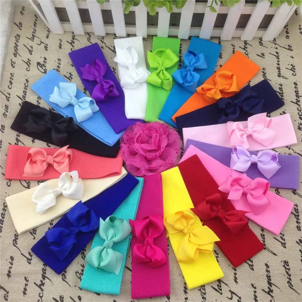 stretchy bow headbands