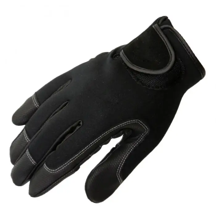 Neoprene Fishing Gloves 2 Slits Full Finger Shooting Hiking Jigging Waterproof Winter Gloves KH889