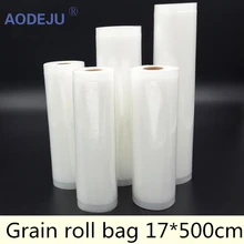 17*500cm Roll Vacuum Bag Fresh – keeping Bag Food Preservation Bag Storage Bag