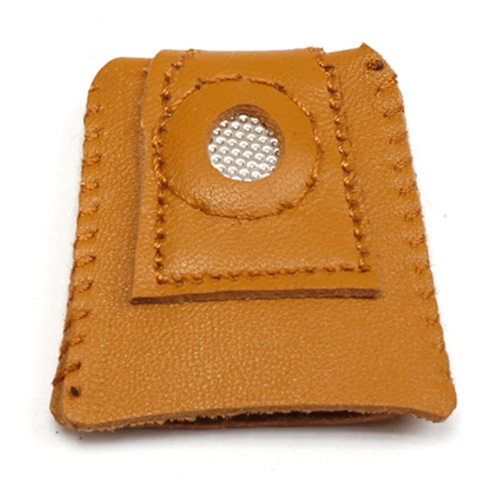 

Soft Accessory Quilting Artificial Sheepskin Tip Handmade Needlework Embroidery Sewing Tool Coin Finger Cover Thimble Sleeve