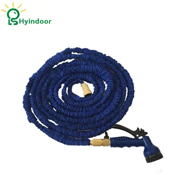 

100Ft (30m) Blue Garden Flexible Expand Water Hoses Plumbing Hoses