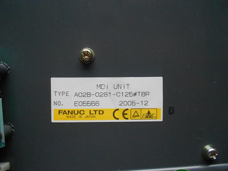 FANUC клавишные панели A02B 0281 C125 для протестированного ЧПУ управления Запасные