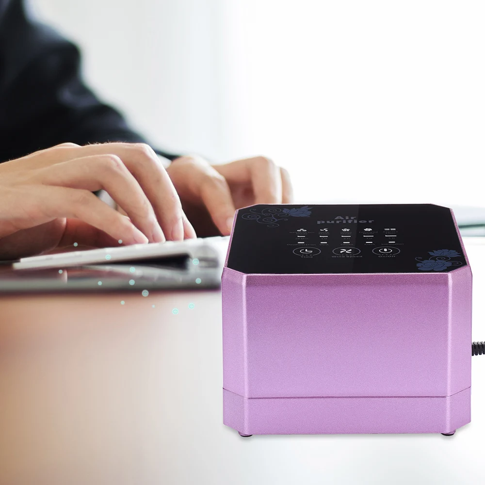 

Air Purifier / Cleaner Desktop Anion Sterilization Removing Formaldehyde Negative Ion Generator High-Quality Materials Gift