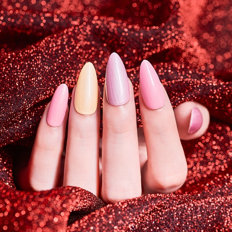 MEET ACROSS чистый УФ гель лак для ногтей светодиодный гель для ногтей Soak Off Nails гель лак 7 мл телесный розовый Гибридный гвоздь лак