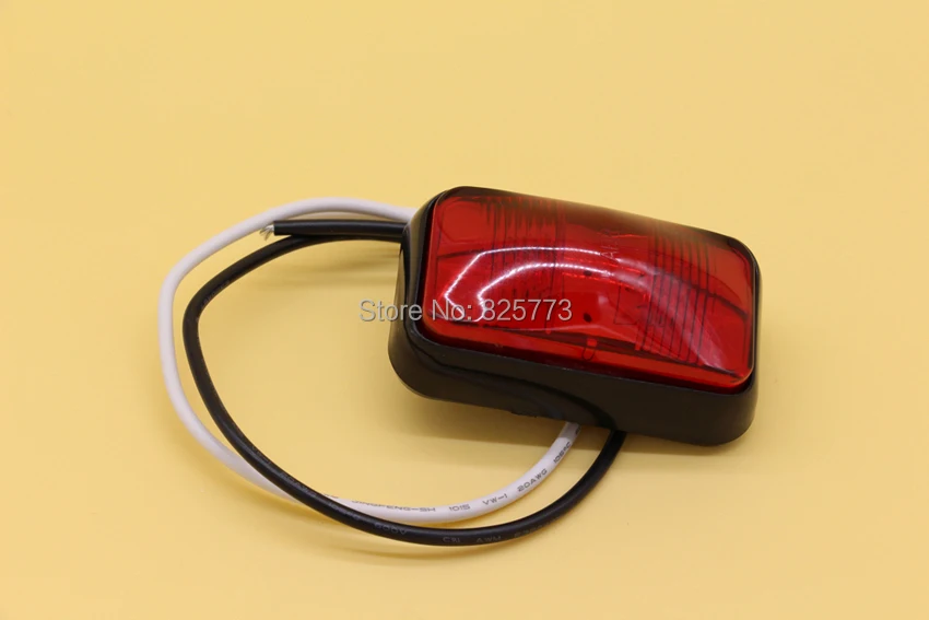 10-30V 4 PCS Car Side Marker Lights Piranha LED Truck Clearance Lamp Bulb Red | Автомобили и мотоциклы