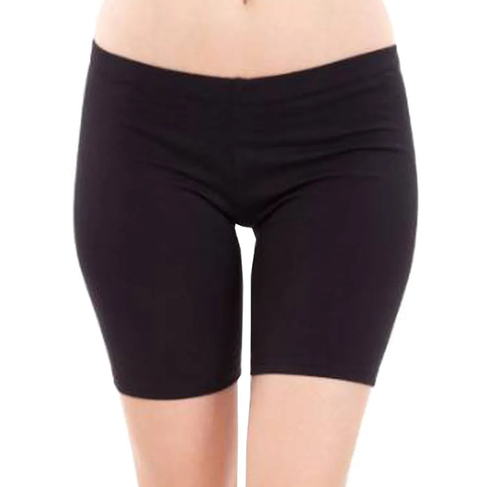 2014 Newest Ladies Mid Thigh Cotton Spandex Active Shortsin Shorts from Women's Clothing on