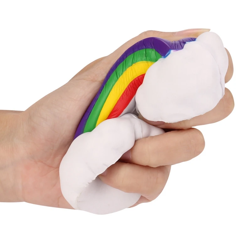 Jumbo-Elastic-Soft-PU-Squishy-Slow-Rising-Anti-stress-Kawaii-Squishies-Rainbow-Bridge-Squeeze-Kids-Toy
