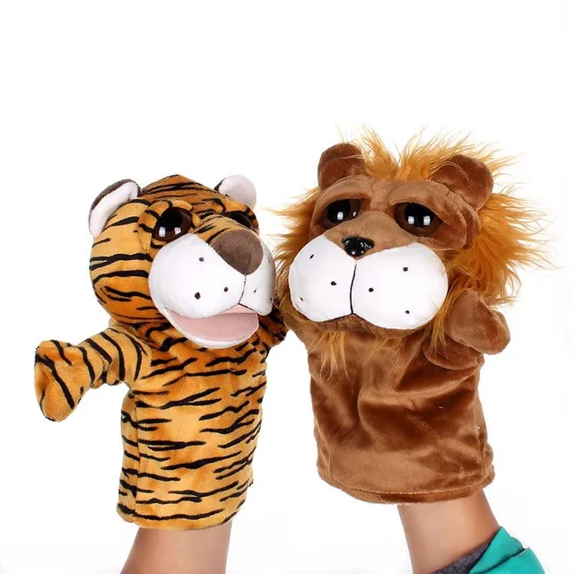 new arrival hand puppets monkey plush velour animals hand puppets