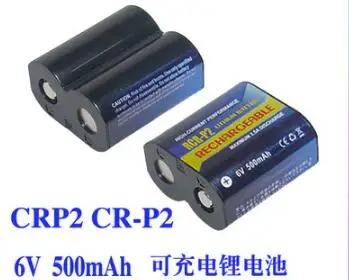 Горячая новинка Powersmart CR-P2(RCR-P2) батарея камеры CRP2 P2 6 V 500 mah аккумуляторная литиевая батарея батареи