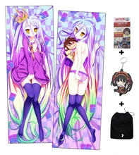 Nouveau Shiro Anime Dakimakura Japonais Étreignant Corps Taie d’oreiller ADP-63024