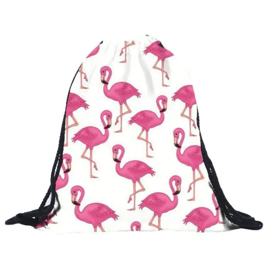 

Unisex Backpacks 3D Printing Bags Polyester Drawstring Sports School Teenage Backpack Large Capacity Below 20 Litre 23Jun 25