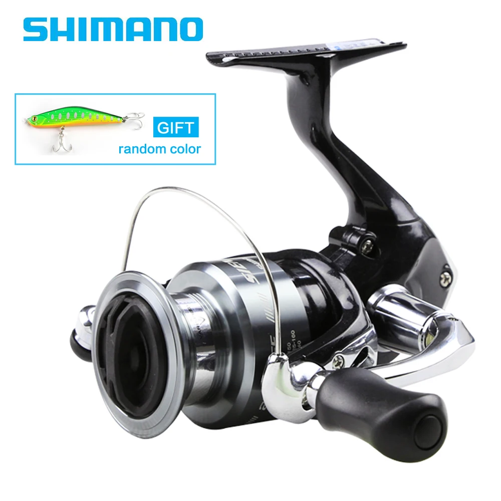 

Shimano Original Sienna FE 1000 2500 4000 Spinning Reel With Free Lure Fishing Reels 5.2:1 Saltewater Carp Fishing Reel 1+1BB