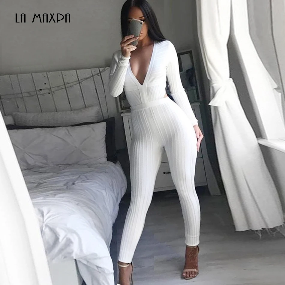 Vicente-2018-New-HOT-Fashion-Elegant-White-Sexy-Vneck-Long-Sleeves-Celebrity-Party-Wholesale-Skinny-Women