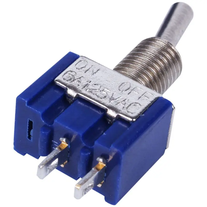 10 шт MTS 101 2 Pin SPST ВКЛ ВЫКЛ Позиции 6A 250V AC мини переключатель|Выключатели| |