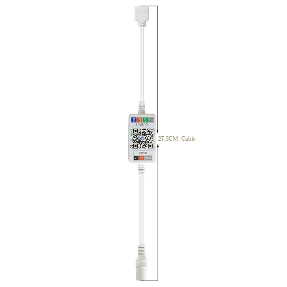 RGB LED RF Controller For Led Strip Light Remote Control DC5-24V RGB Bluetooth Wireless Music Controller For LED Light 5-12V (1)