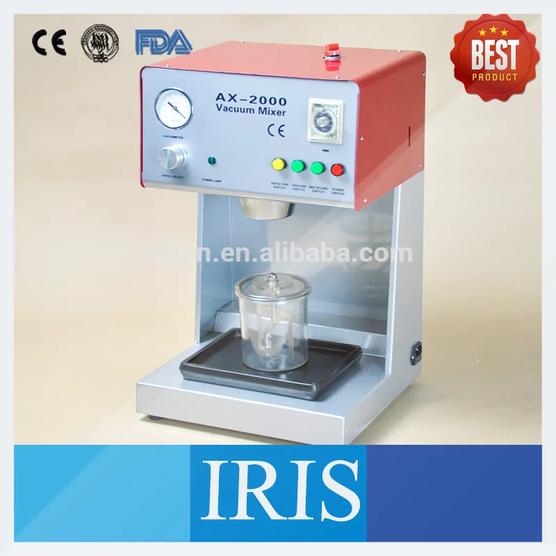 High Qualily Dental Lab Plasters Investments Mixer Equipment Machine For Mix Plaster AX-2000B High Qualily Dental Lab Plasters Investments Mixer Equipment Machine For Mix Plaster AX-2000B