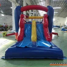 Семья надувной батут для сада Мини Надувные Комбо Надувной батут с горкой открытый надувные игрушки