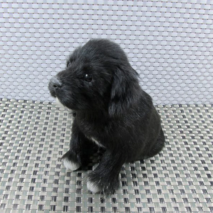 Negro de simulación Animal perro de juguete de felpa muñeca Cachorro Brinquedo Cachorro bebé regalo Peluche Kawaii juguetes para los niños 80G321 Negro de simulación Animal perro de juguete de felpa muñeca Cachorro Brinquedo Cachorro bebé regalo Peluche Kawaii juguetes para los niños 80G321
