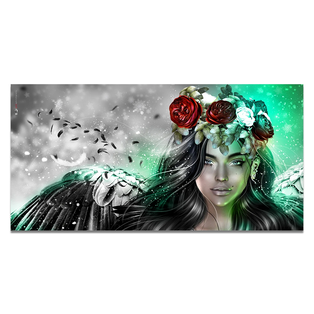 Long-haired Woman
