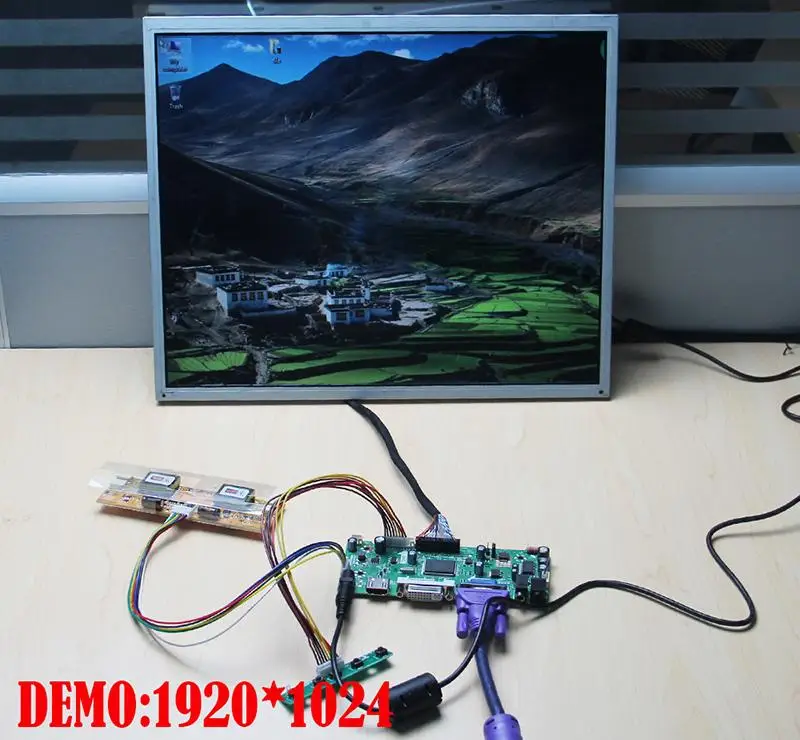 M. NT68676 ЖК-дисплей/светодиодный драйвер контроллера(HDMI+ VGA+ DVI+ аудио) для N154C6-L02 LP154WP 1440x900 LVDS мониторы повторного использования ноутбука