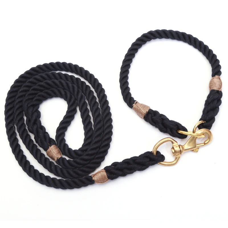 soft rope dog leash